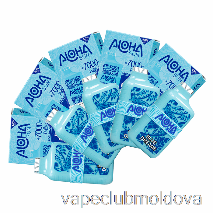 Vape Mod [10-pachet] Aloha Sun 7000 De Unică Folosință